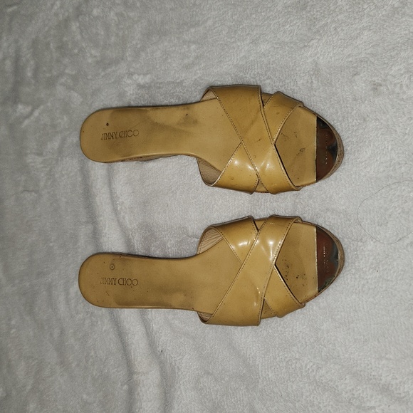 Jimmy Choo Cork Sandals - Picture 2 of 6